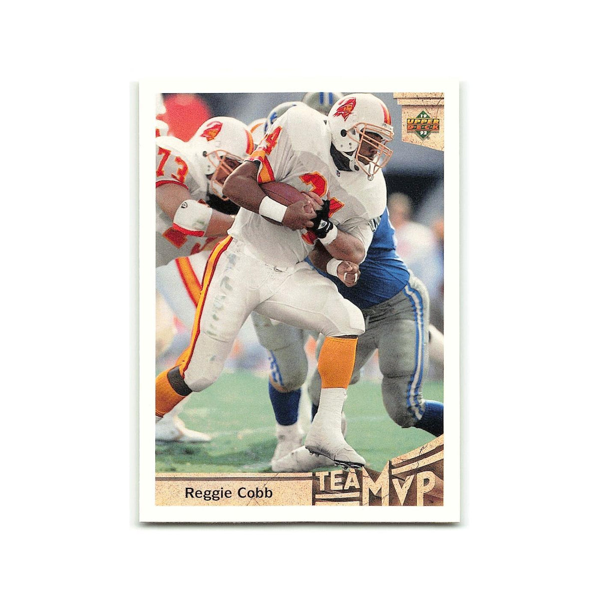 Reggie Cobb 1992 Upper Deck #356 Tampa Bay Buccaneers Football Card NM