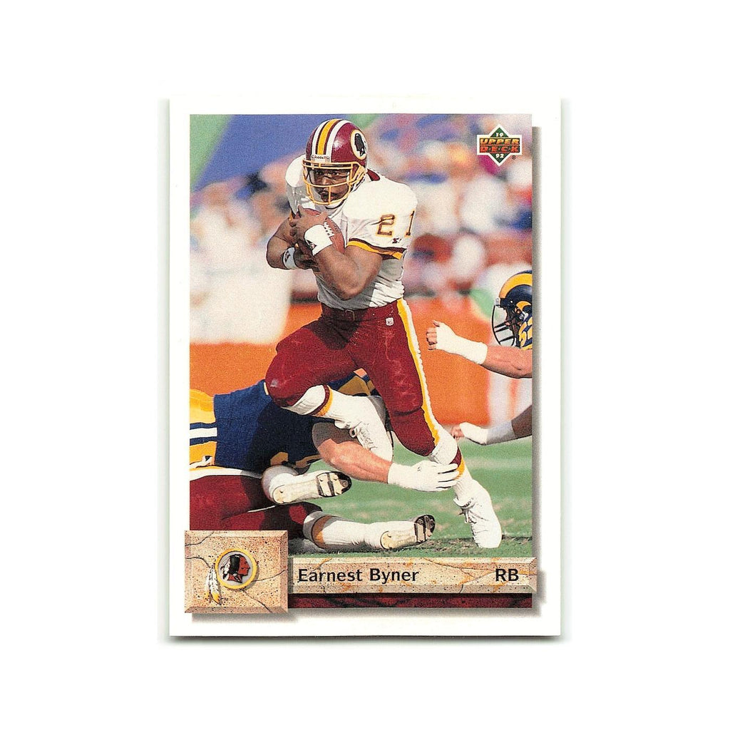 Earnest Byner 1992 Upper Deck #136 Washington Redskins Football Card NM