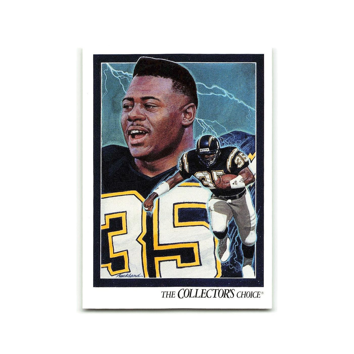 Marion Butts 1992 Upper Deck #80 San Diego Chargers Football Card NM
