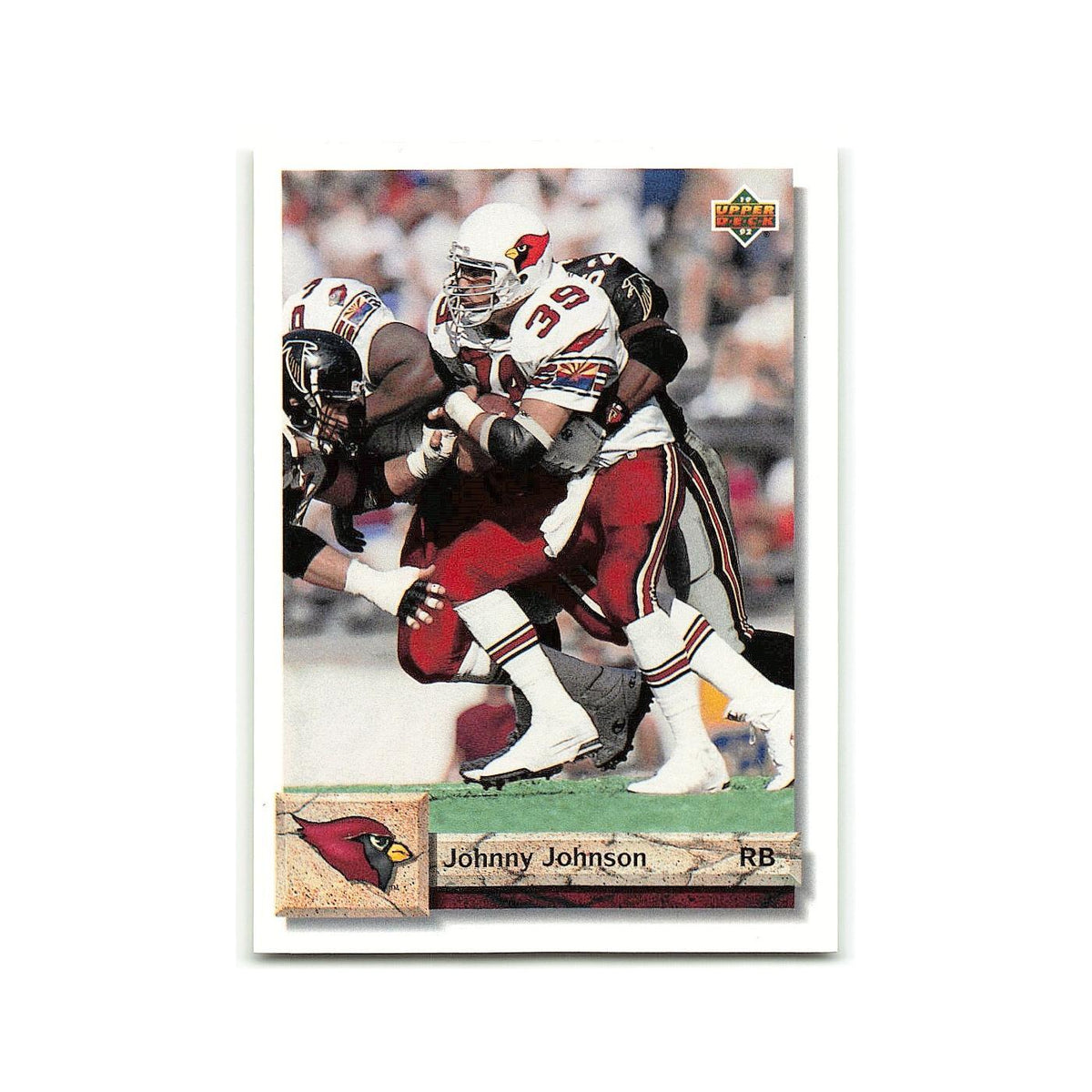 Johnny Johnson 1992 Upper Deck #191 Phoenix Cardinals Football Card NM