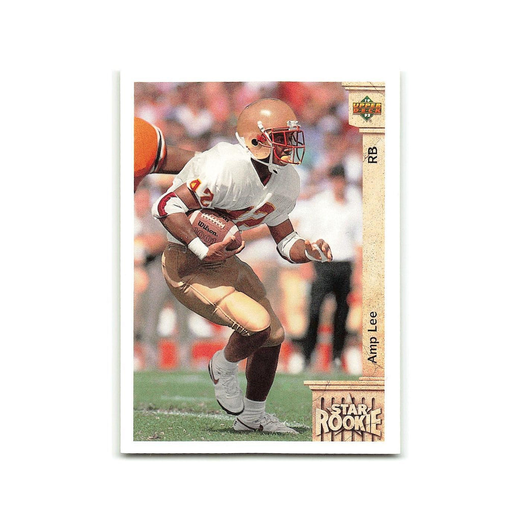 Amp Lee Rookie 1992 Upper Deck #13 San Francisco 49ers Football Card NM