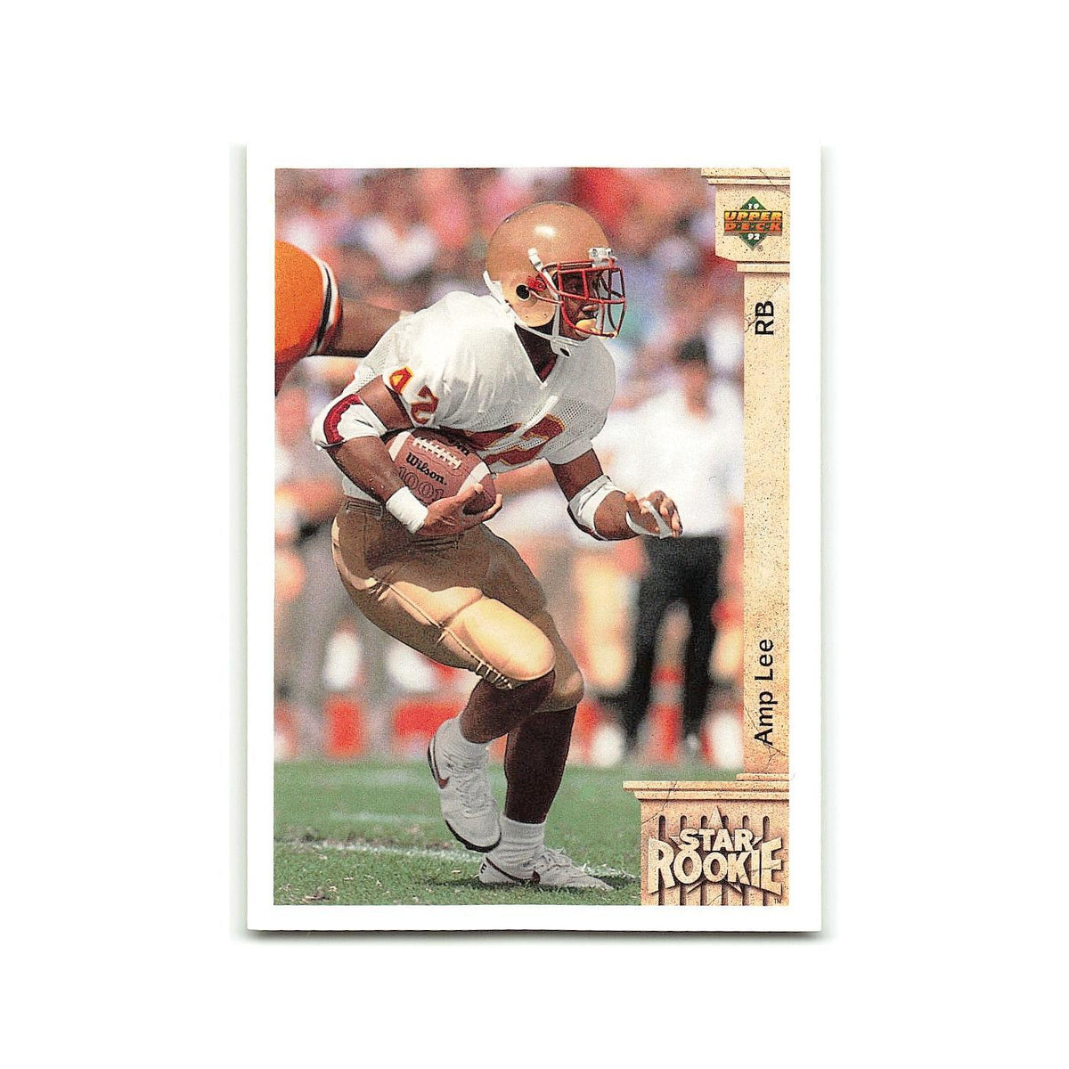 Amp Lee Rookie 1992 Upper Deck #13 San Francisco 49ers Football Card NM