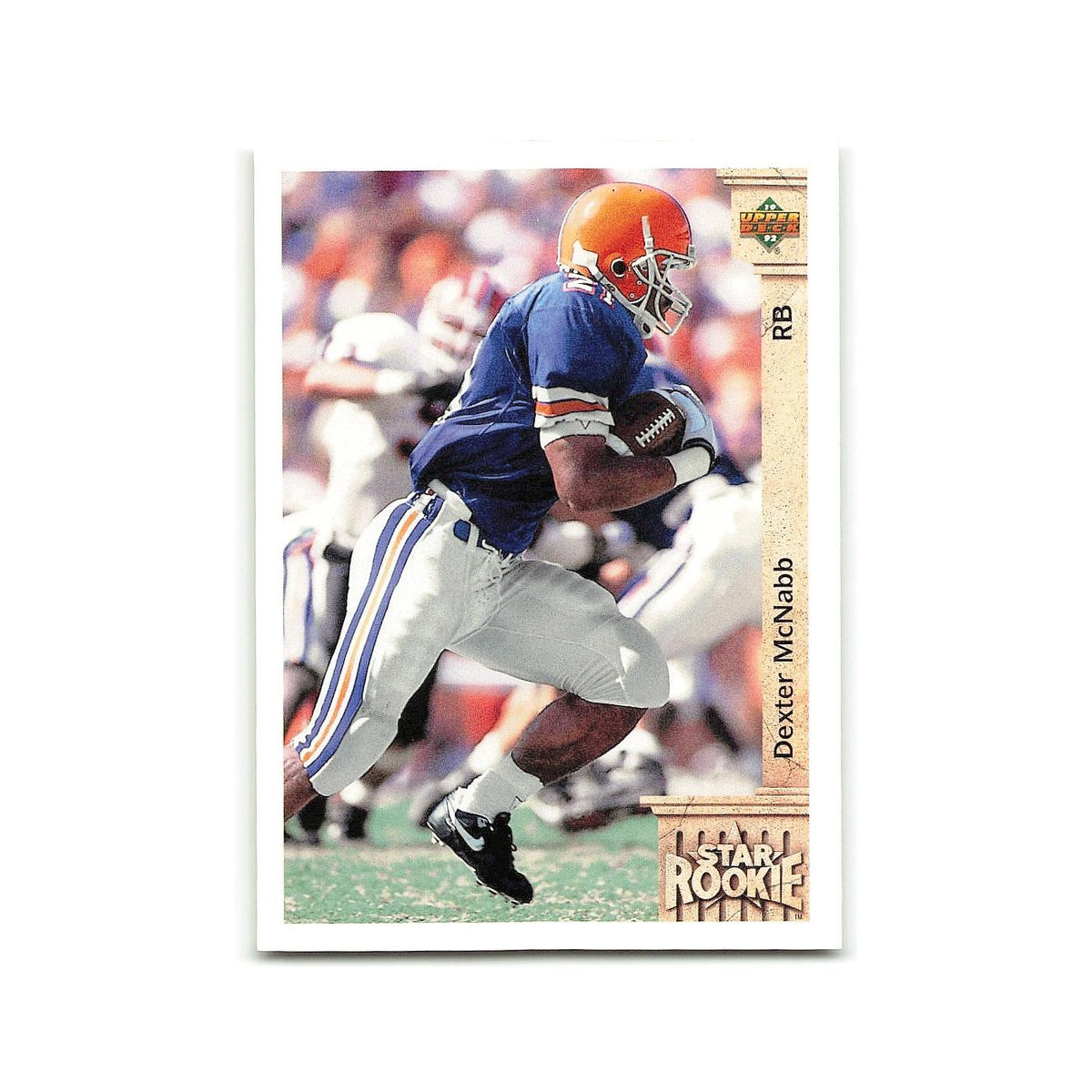 Dexter McNabb Rookie 1992 Upper Deck #15 Green Bay Packers Football Card NM