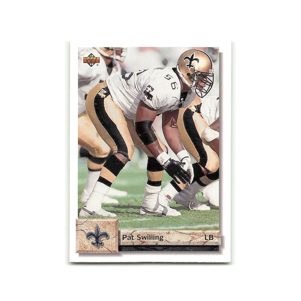 Pat Swilling 1992 Upper Deck #188 New Orleans Saints Football Card NM