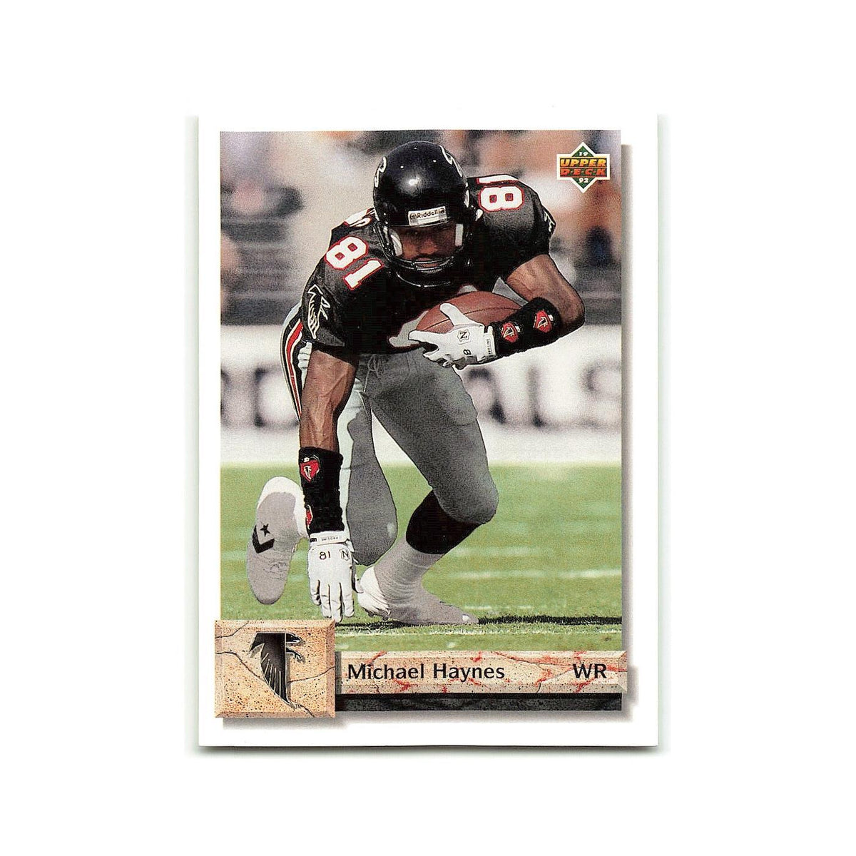 Michael Haynes 1992 Upper Deck #171 Atlanta Falcons Football Card NM