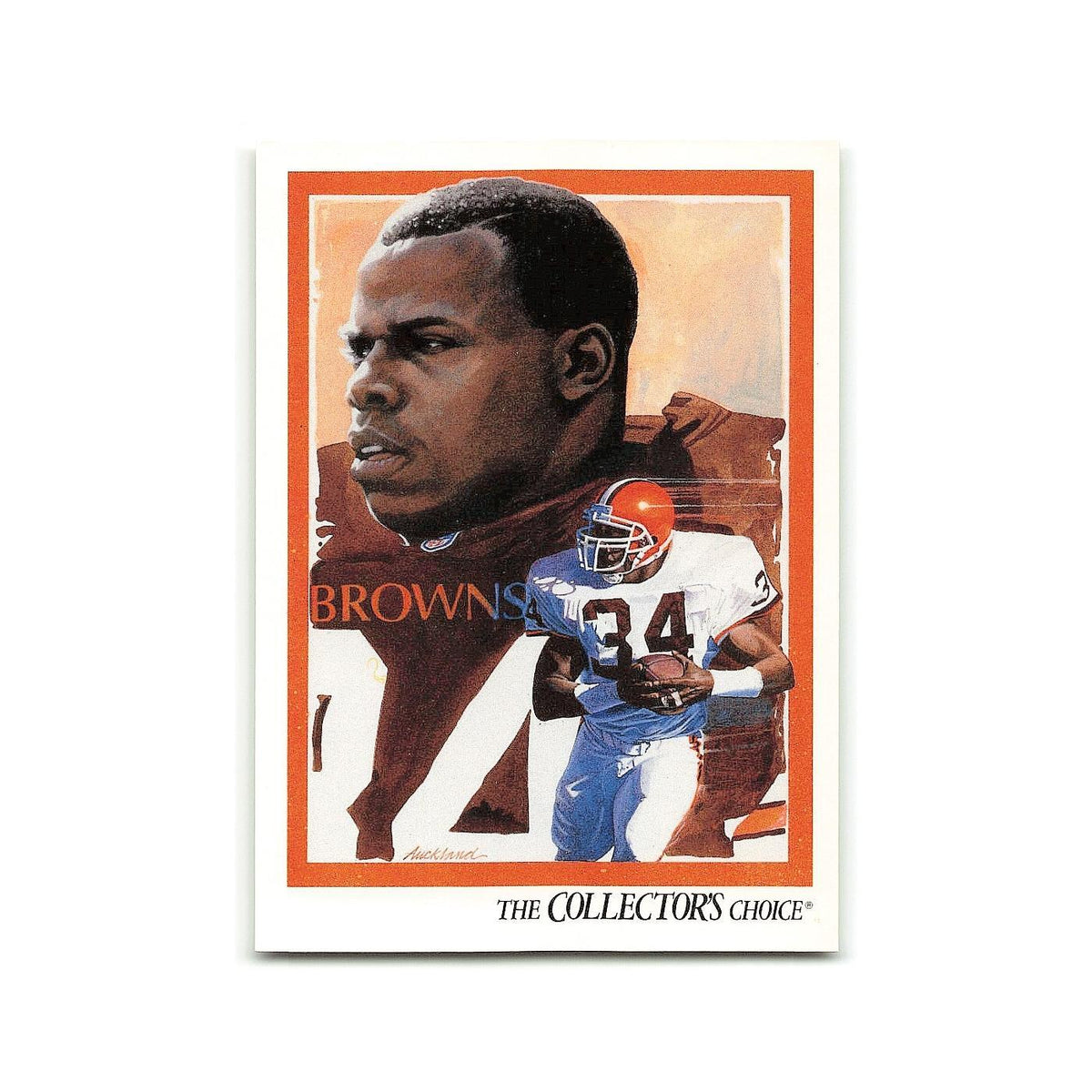 Kevin Mack 1992 Upper Deck #77 Cleveland Browns Football Card NM