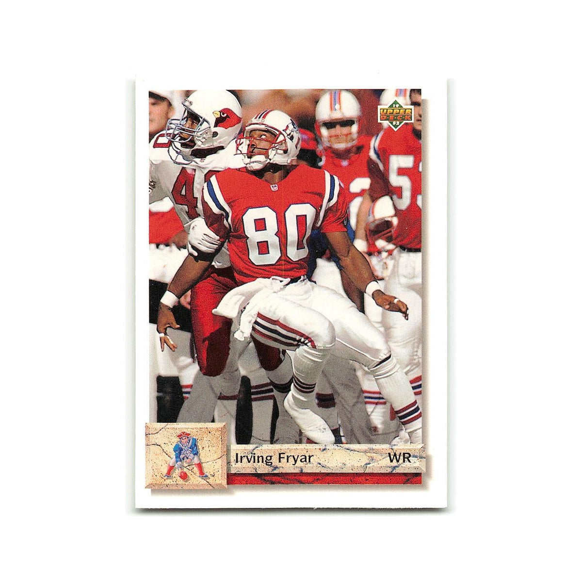 Irving Fryar 1992 Upper Deck #270 New England Patriots Football Card NM