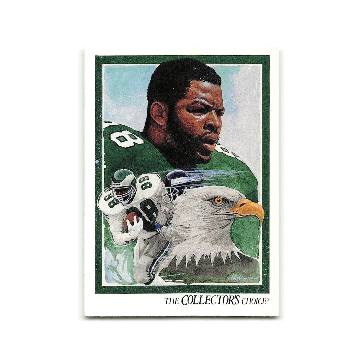 Keith Jackson 1992 Upper Deck #85 Philadelphia Eagles Football Card NM