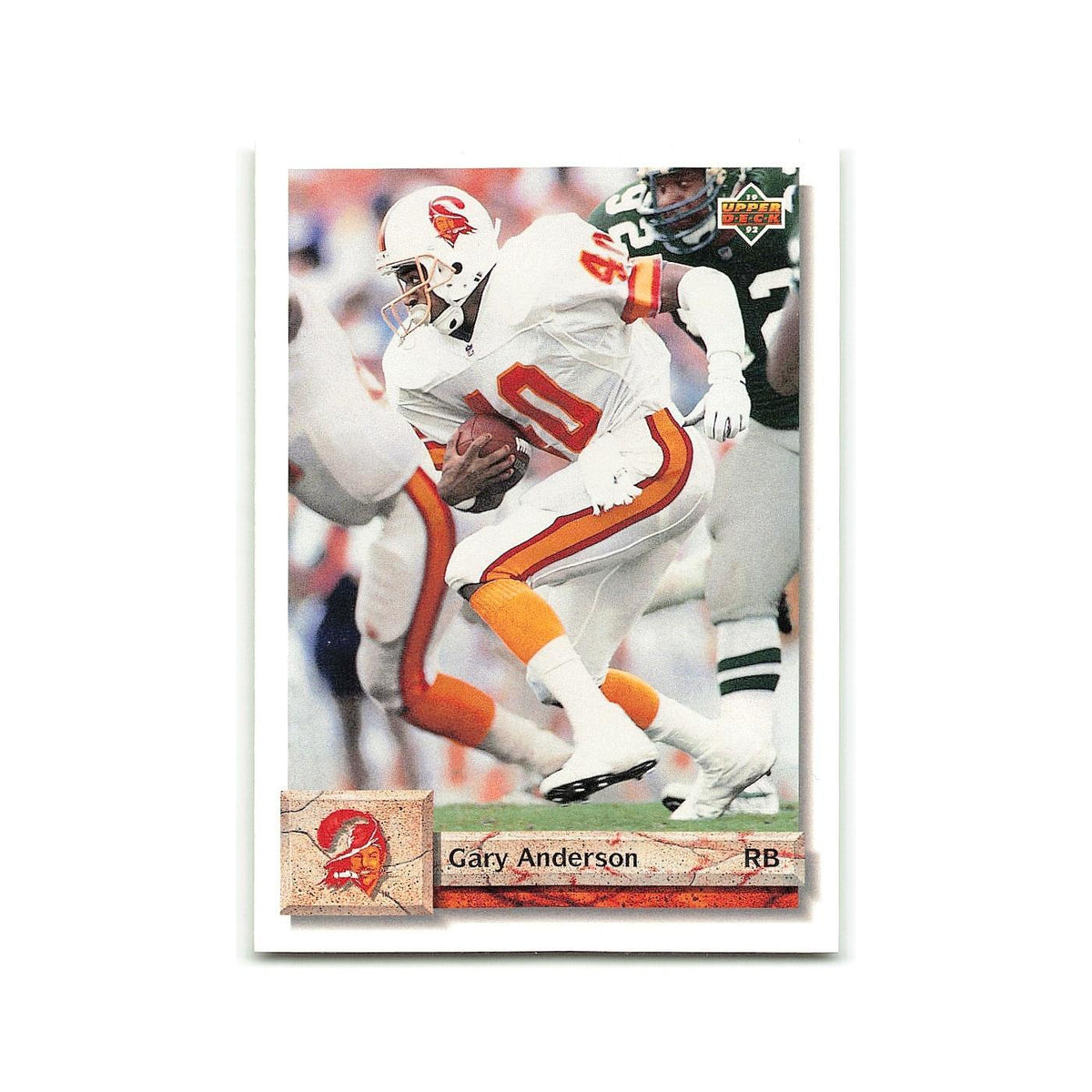 Gary Anderson 1992 Upper Deck #102 Tampa Bay Buccaneers Football Card NM