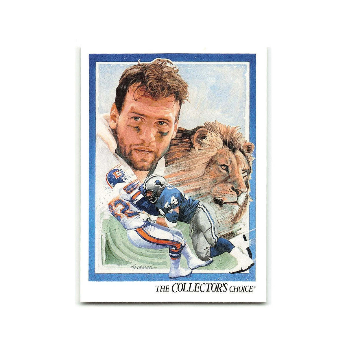 Chris Spielman 1992 Upper Deck #90 Detroit Lions Football Card NM