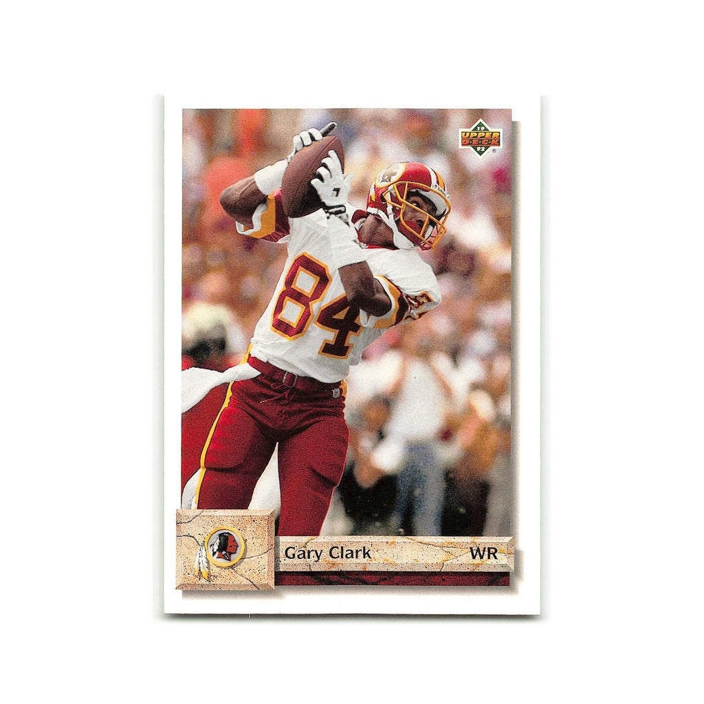 Gary Clark 1992 Upper Deck #316 Washington Redskins Football Card NM