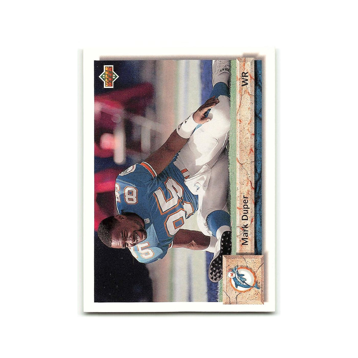 Mark Duper 1992 Upper Deck #318 Miami Dolphins Football Card NM