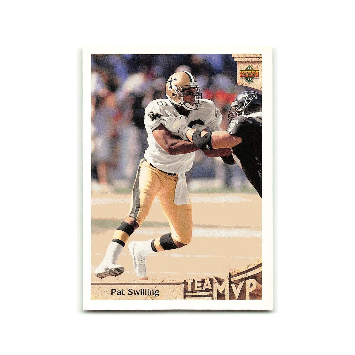 Pat Swilling 1992 Upper Deck #375 New Orleans Saints Football Card NM