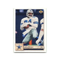Larry Brown 1992 Upper Deck #389 Dallas Cowboys Football Card NM