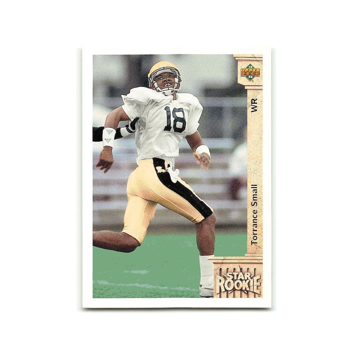 Torrance Small Rookie 1992 Upper Deck #21 New Orleans Saints Football Card NM
