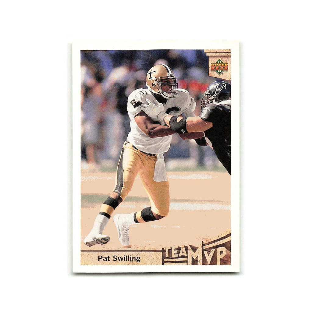 Pat Swilling 1992 Upper Deck #375 New Orleans Saints Football Card NM