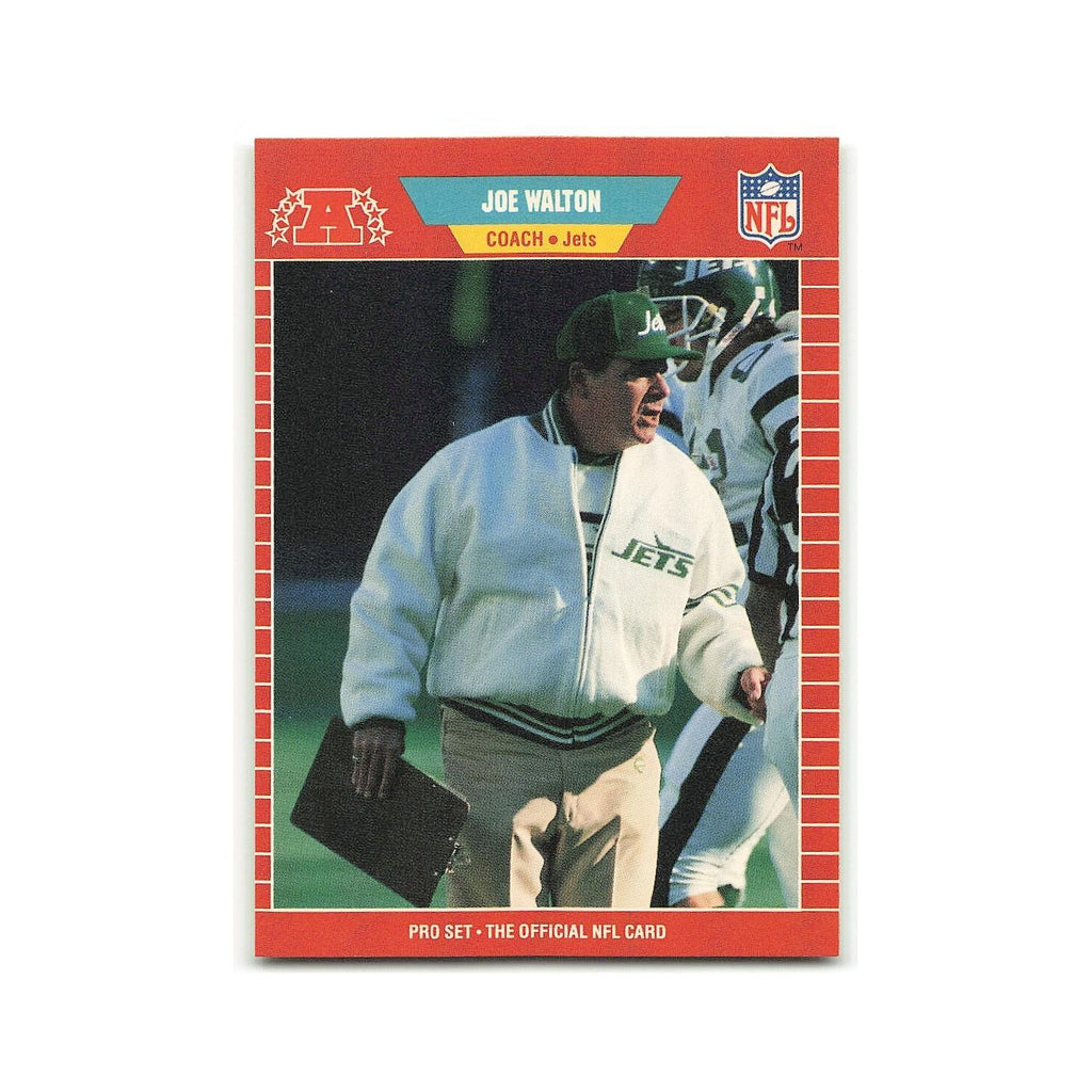 Joe Walton 1989 Pro Set #311 New York Jets Football Card NM