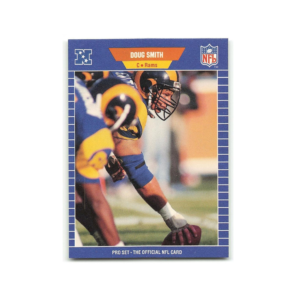 Doug Smith 1989 Pro Set #208 Los Angeles Rams Football Card NM