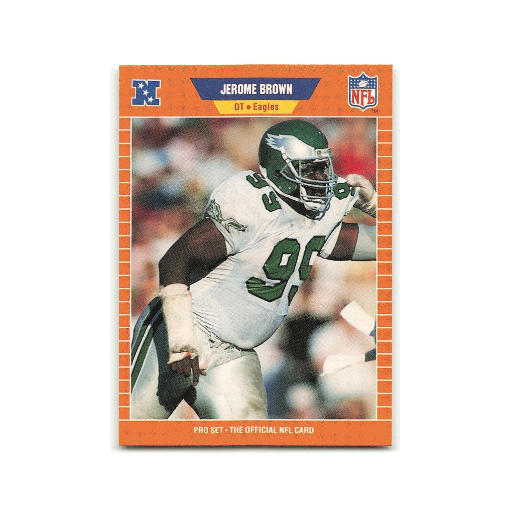 Jerome Brown 1989 Pro Set #312 Philadelphia Eagles Football Card NM