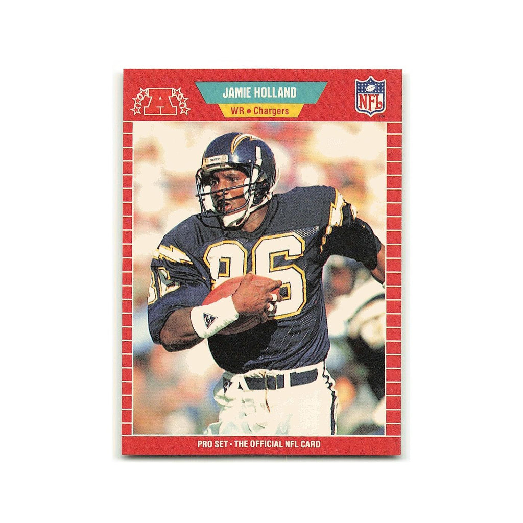 Jamie Holland 1989 Pro Set #366 San Diego Chargers Football Card NM