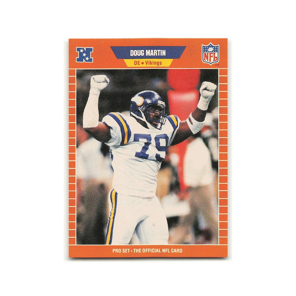 Doug Martin 1989 Pro Set #236 Minnesota Vikings Football Card NM