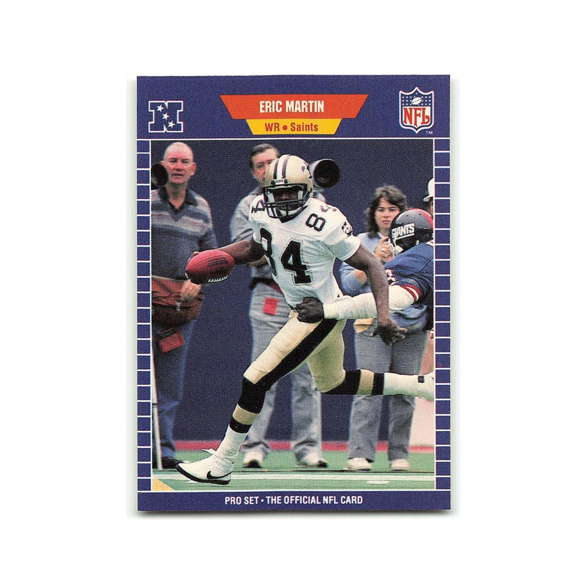 Eric Martin 1989 Pro Set #272 New Orleans Saints Football Card NM