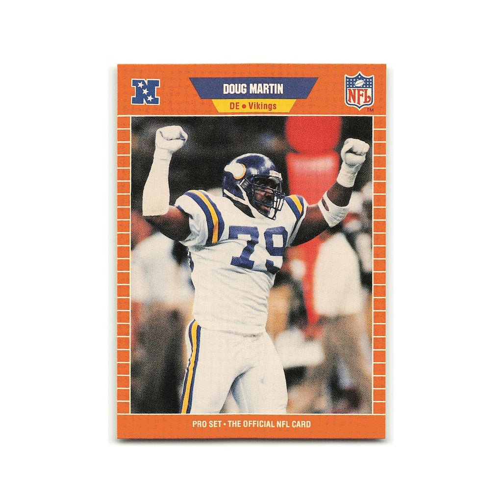 Doug Martin 1989 Pro Set #236 Minnesota Vikings Football Card NM