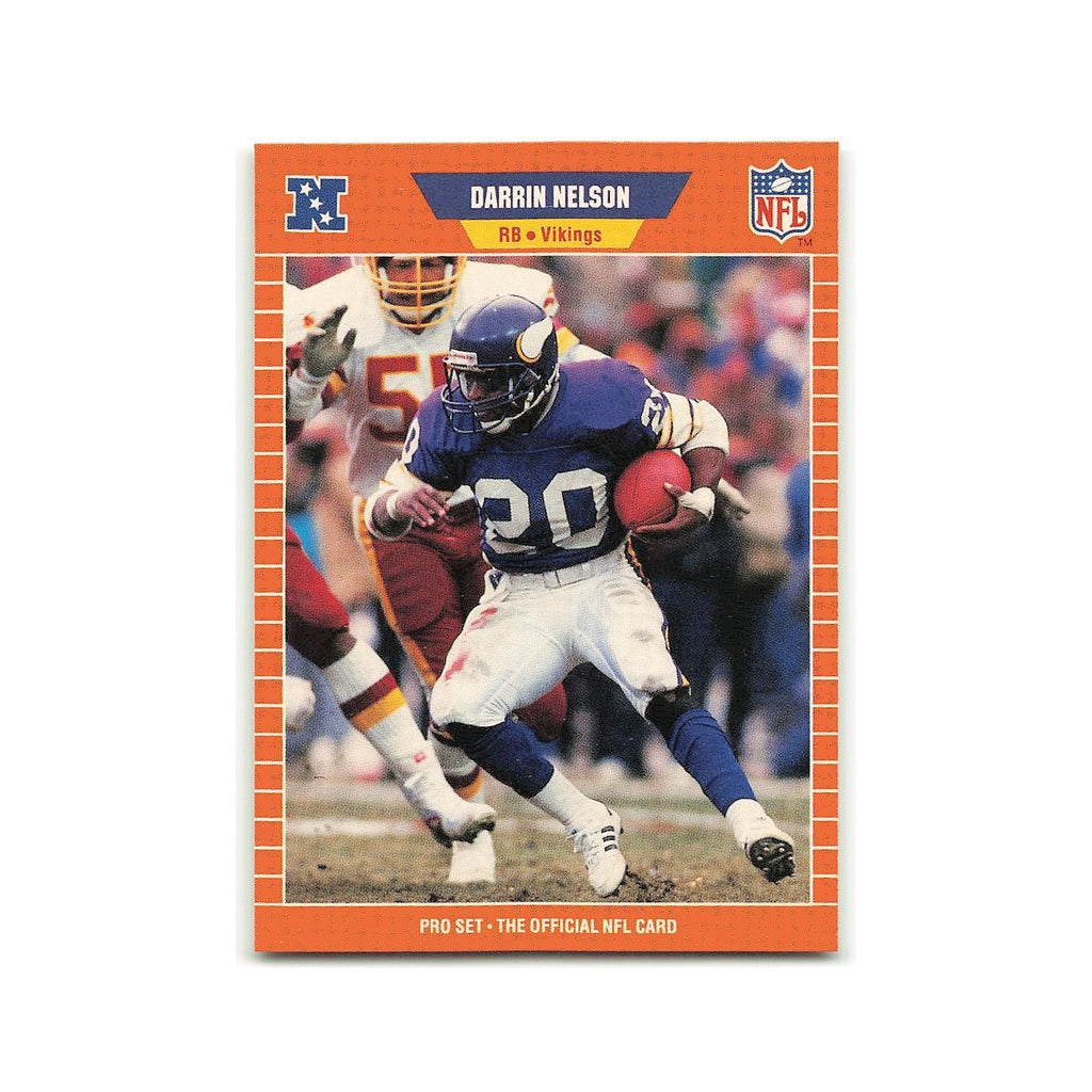 Darrin Nelson 1989 Pro Set #238 Minnesota Vikings Football Card NM