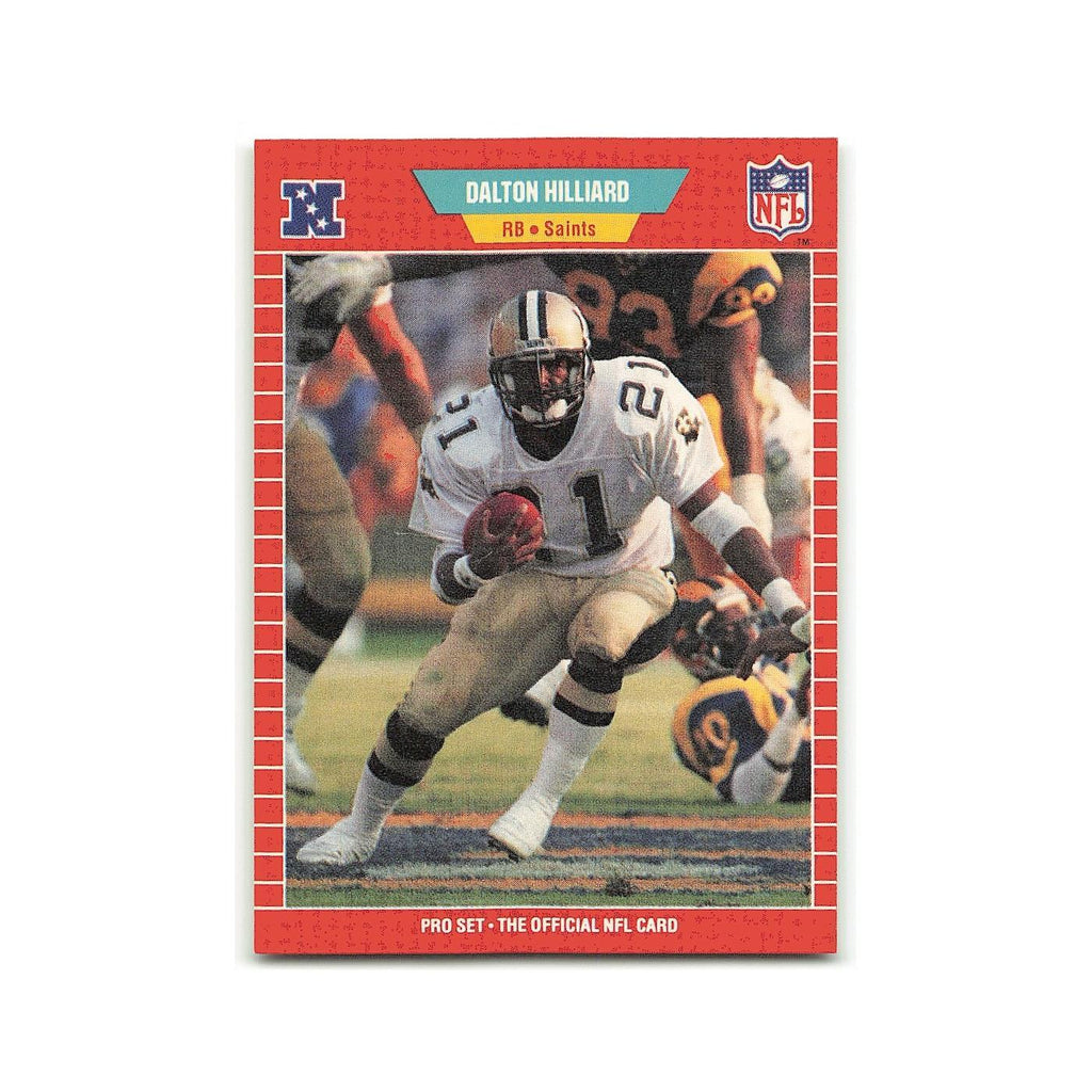 Dalton Hilliard 1989 Pro Set #269 New Orleans Saints Football Card NM