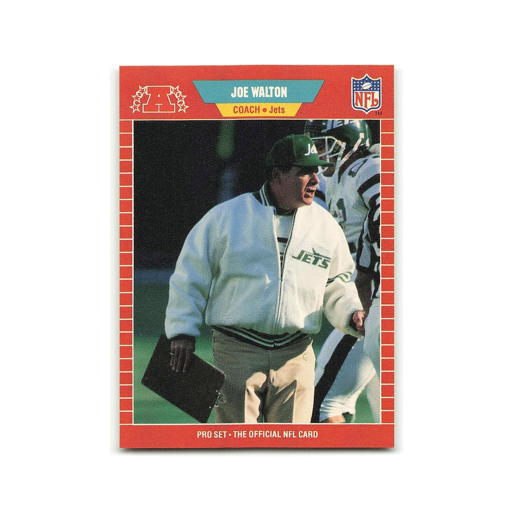 Joe Walton 1989 Pro Set #311 New York Jets Football Card NM