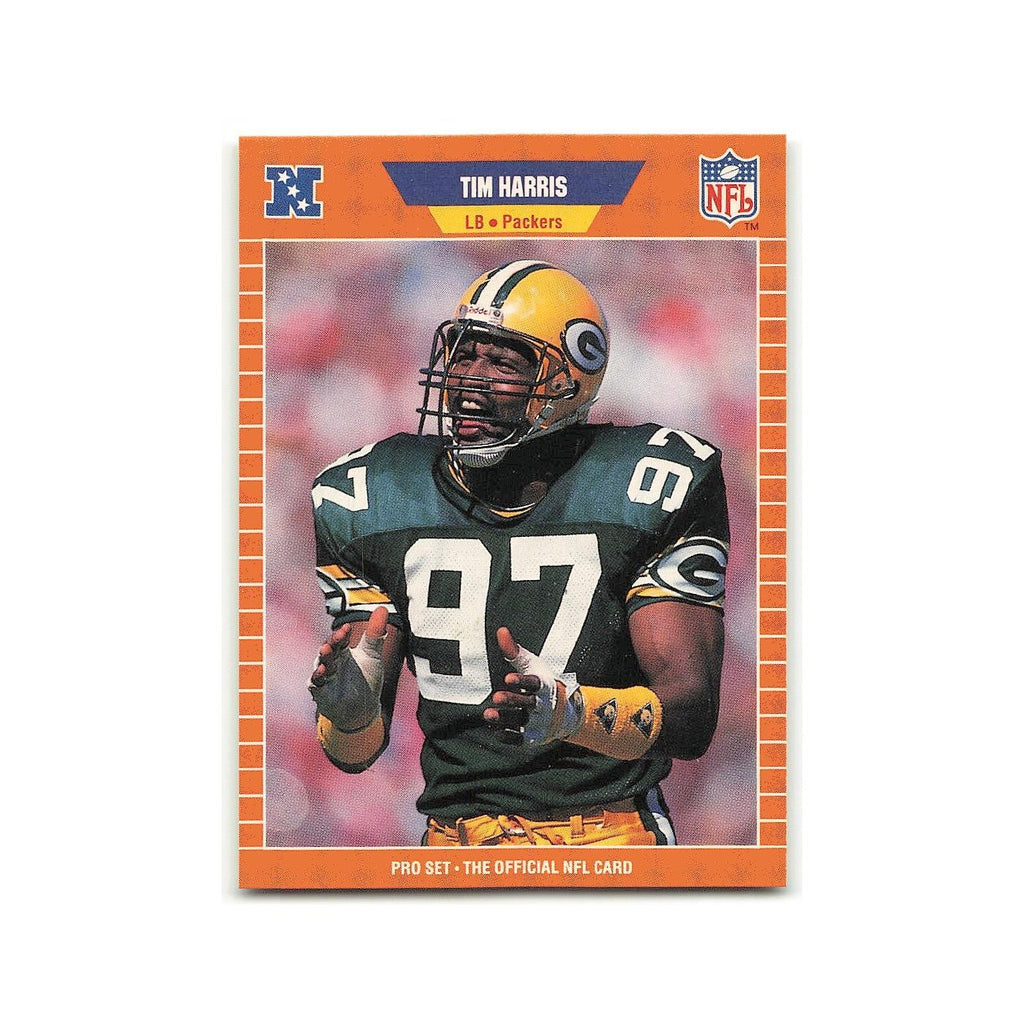 Tim Harris 1989 Pro Set #131 Green Bay Packers Football Card NM