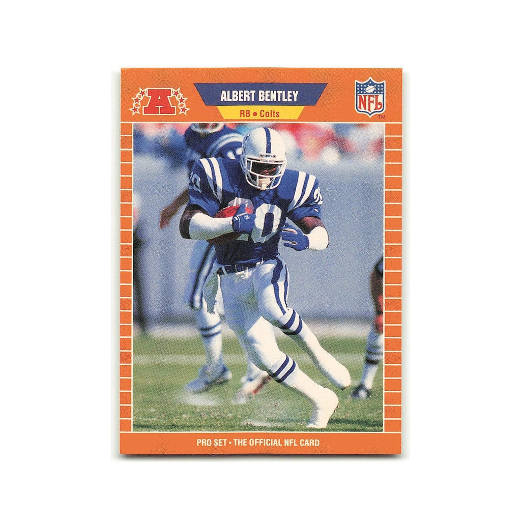 Albert Bentley 1989 Pro Set #155 Indianapolis Colts Football Card NM
