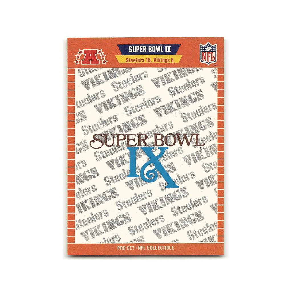 Super Bowl X 1989 Pro Set #IX Dallas Cowboys/Denver Broncos Football Card NM