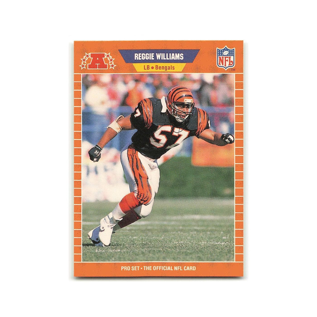 Reggie Williams 1989 Pro Set #61 Cincinnati Bengals Football Card NM