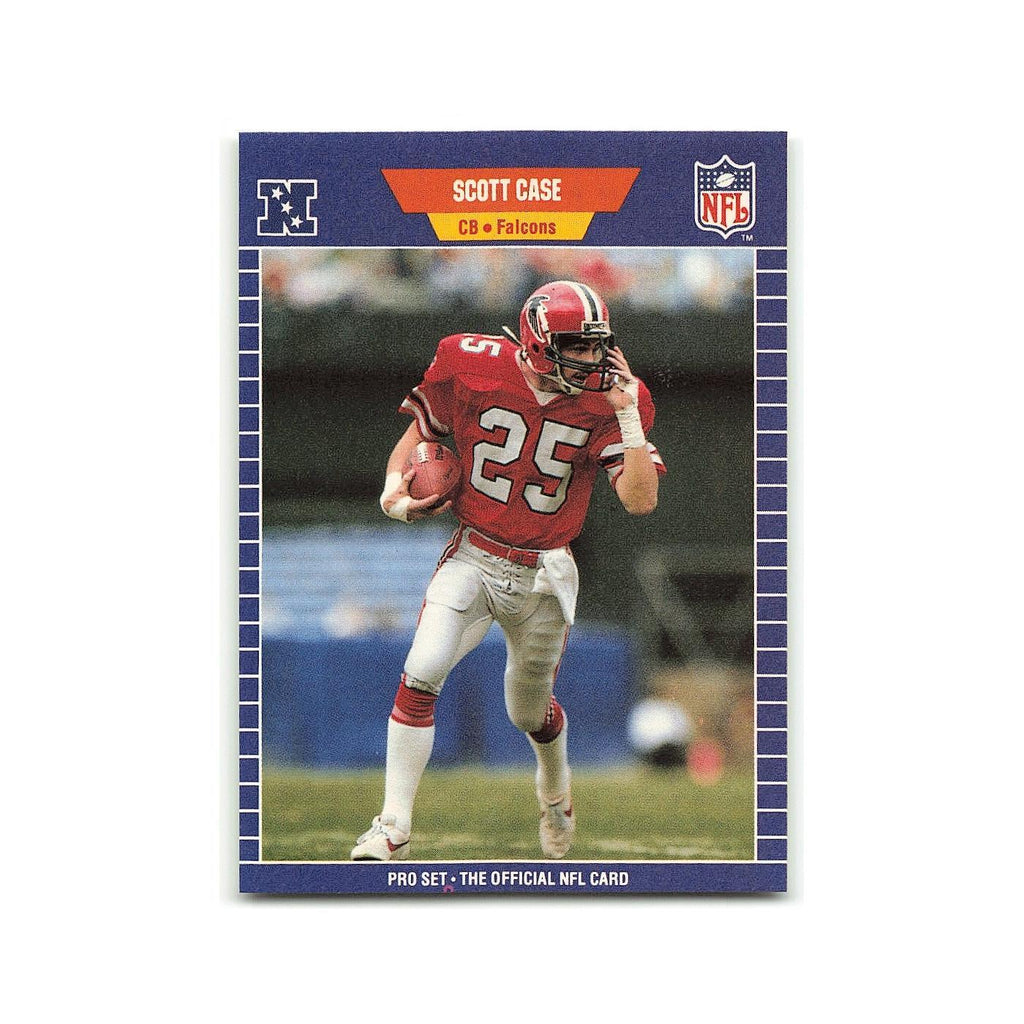 Scott Case 1989 Pro Set #5 Atlanta Falcons Football Card NM