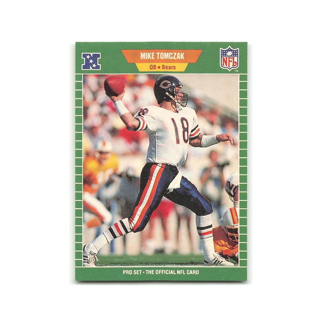 Mike Tomczak 1989 Pro Set #51 Chicago Bears Football Card NM