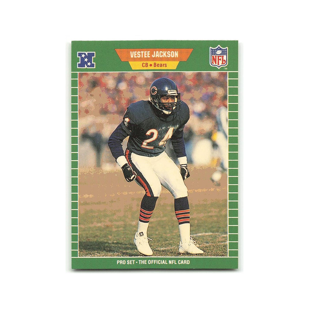 Vestee Jackson 1989 Pro Set #49 Chicago Bears Football Card NM
