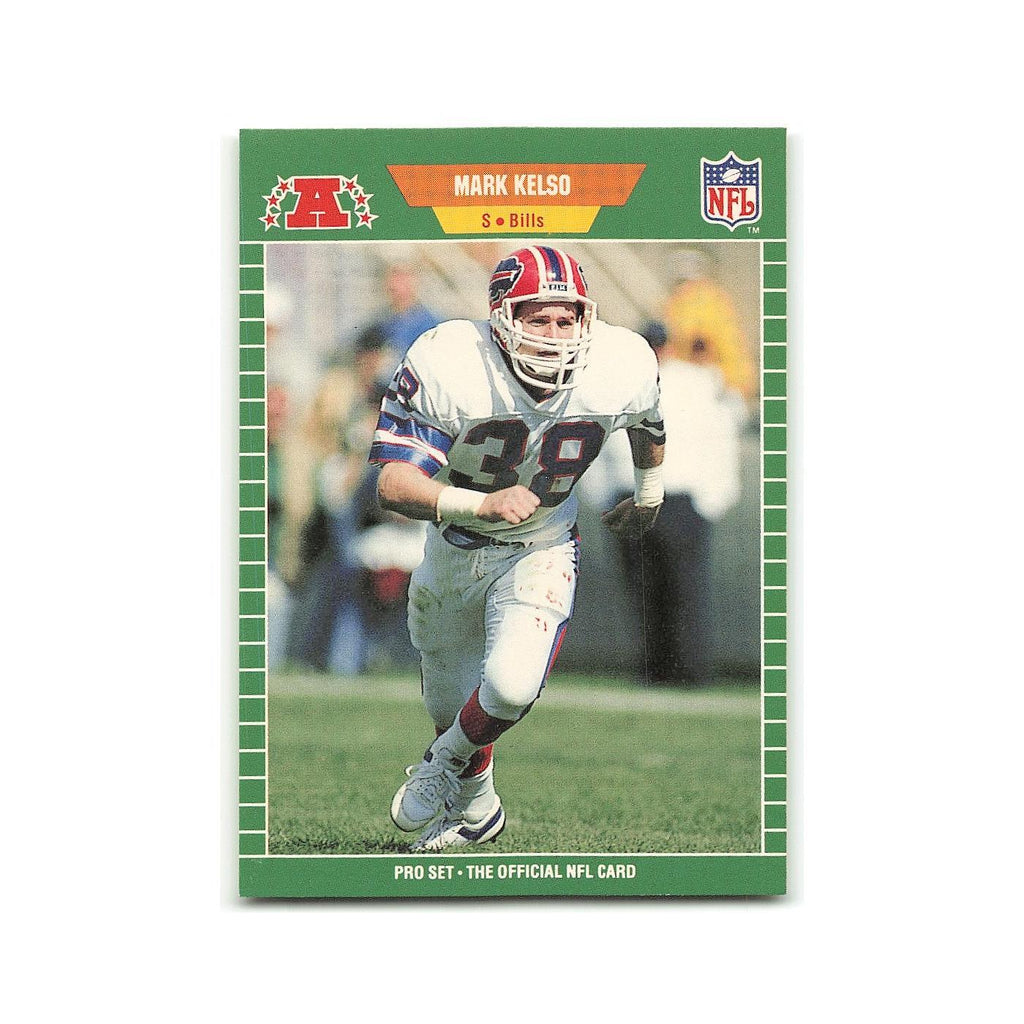 Mark Kelso 1989 Pro Set #23 Buffalo Bills Football Card NM