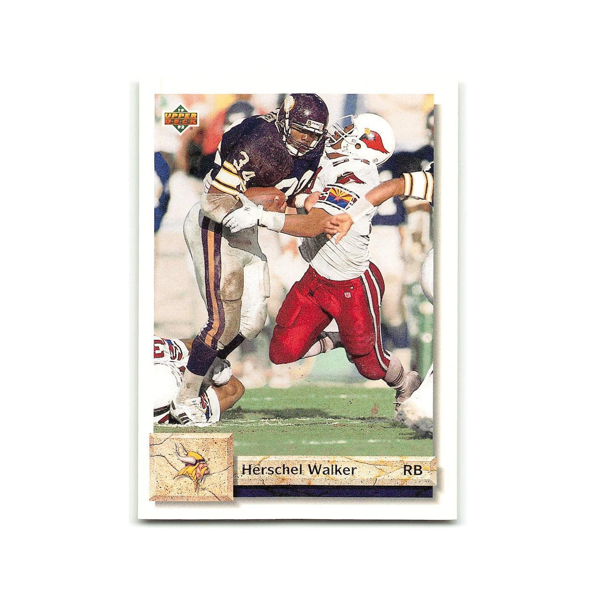 Herschel Walker 1992 Upper Deck #194 Minnesota Vikings Football Card NM