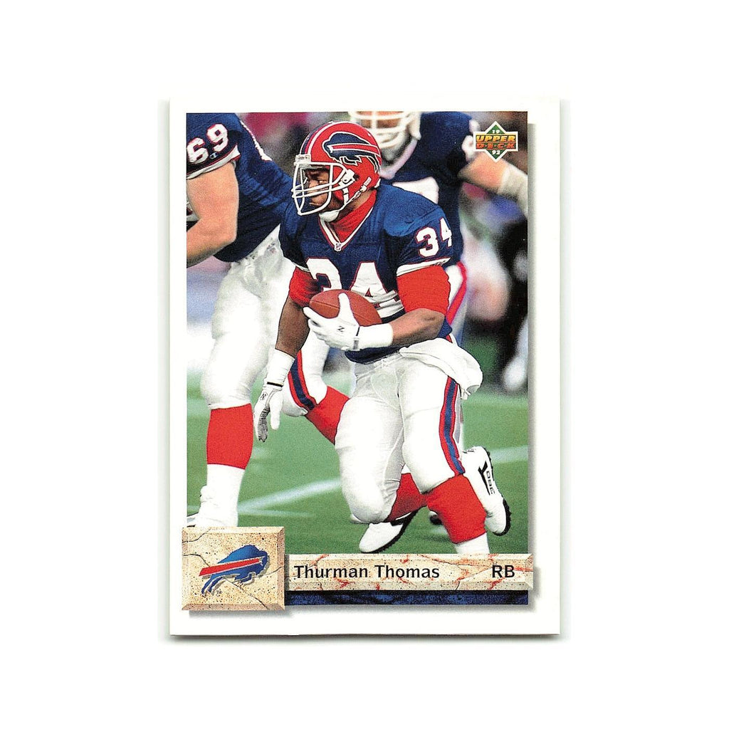 Thurman Thomas 1992 Upper Deck #145 Buffalo Bills Football Card NM