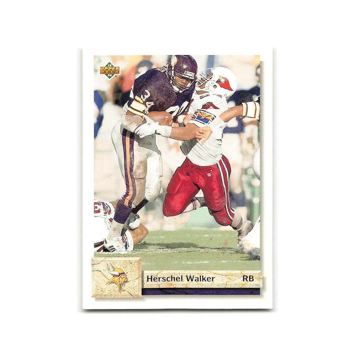Herschel Walker 1992 Upper Deck #194 Minnesota Vikings Football Card NM