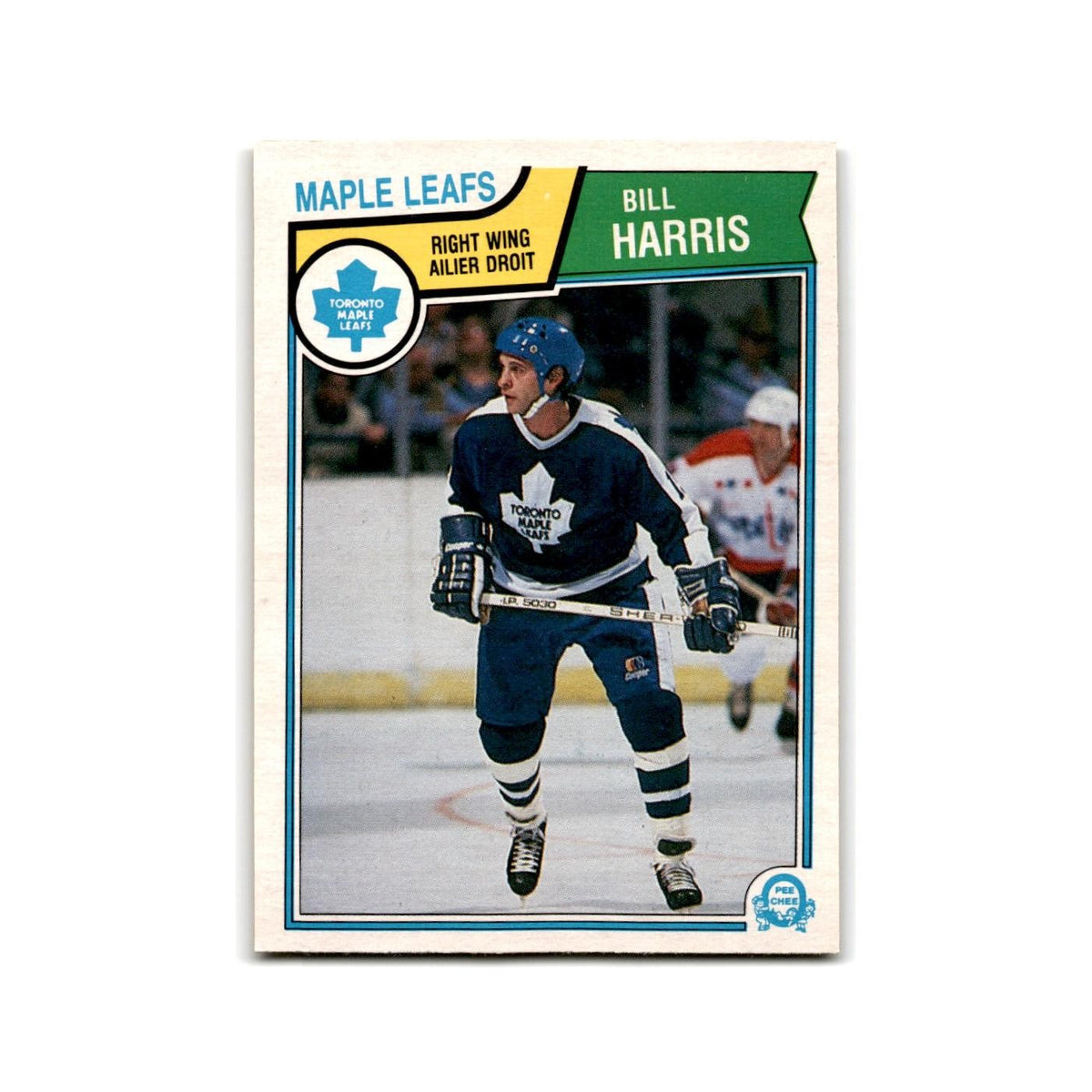 1983 O-Pee-Chee Billy Harris Toronto Maple Leafs #333
