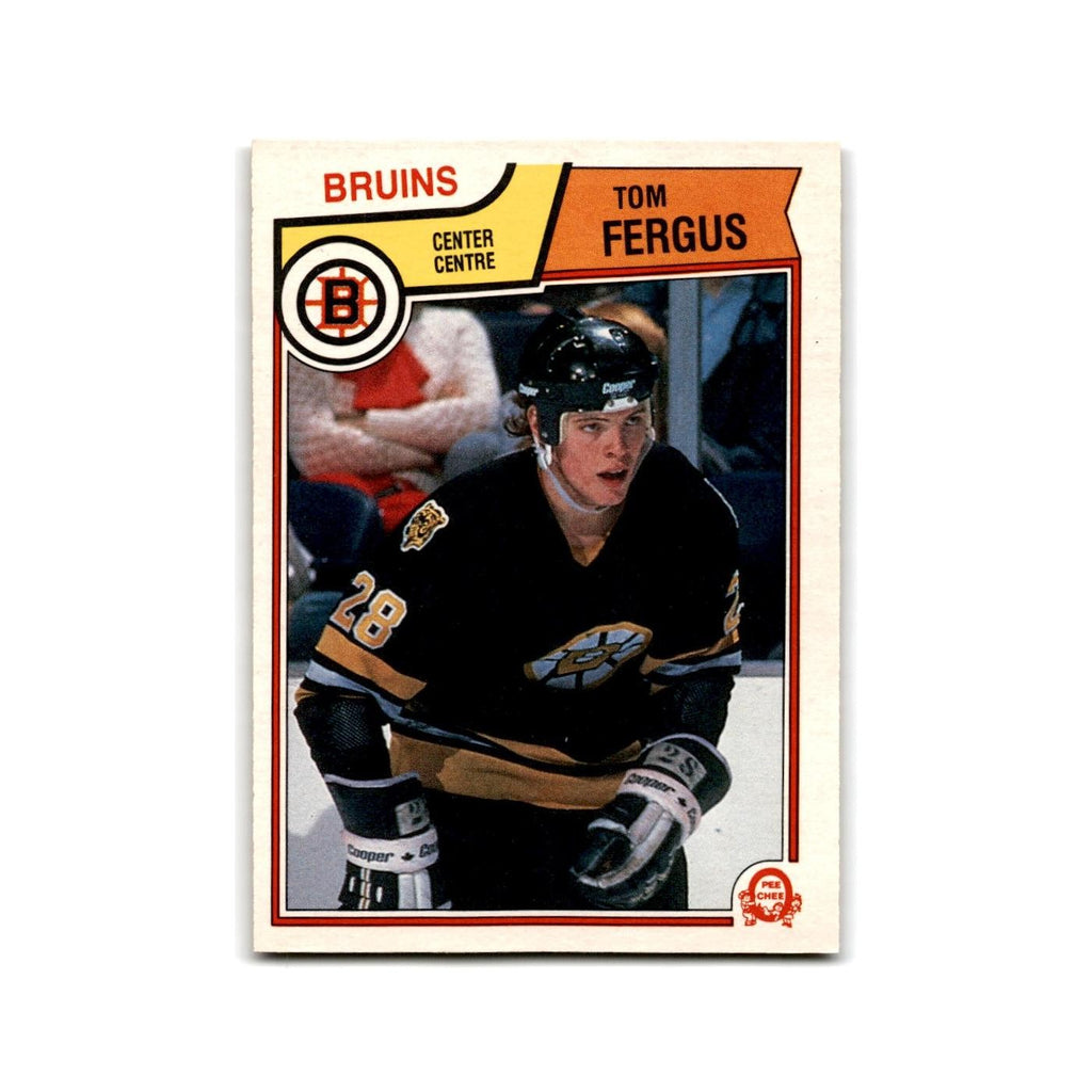 1983 O-Pee-Chee Tom Fergus Boston Bruins #49