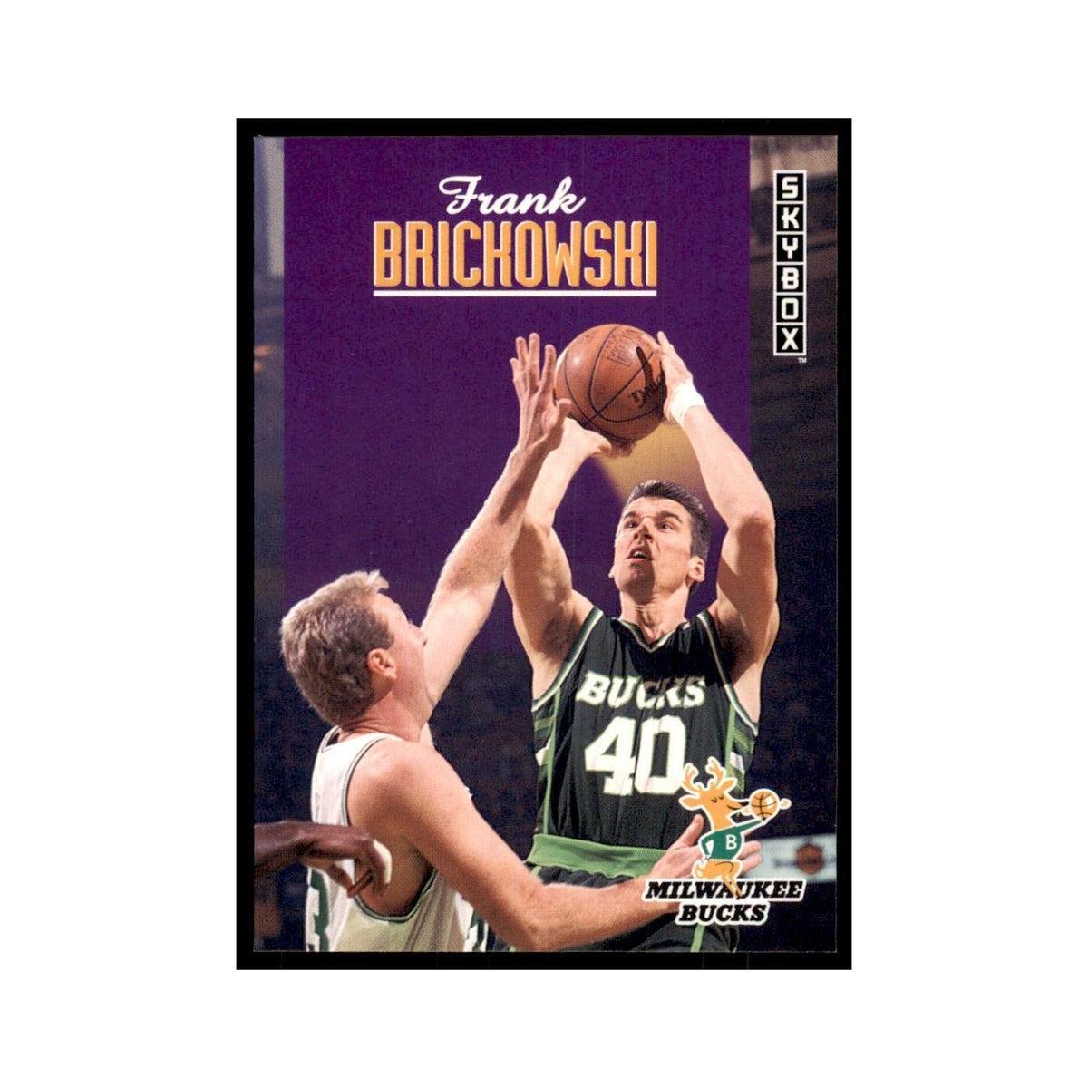 1992 SkyBox Frank Brickowski Basketball Cards #132
