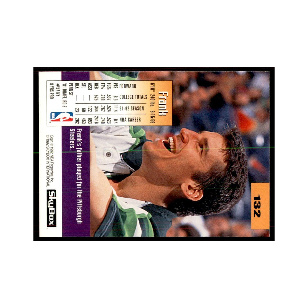 1992 SkyBox Frank Brickowski Basketball Cards #132