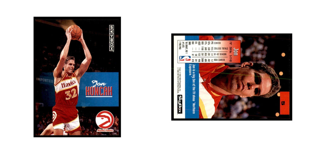 1992 SkyBox Jon Honcah Basketball Cards #5