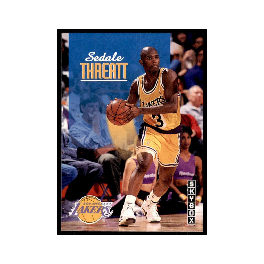 1992 SkyBox Sedale Threatt Basketball Cards #120