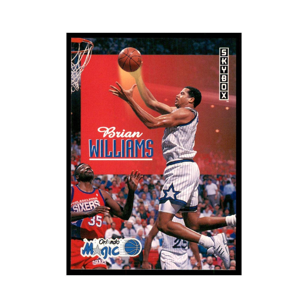 1992 SkyBox Brian Williams Basketball Cards #177