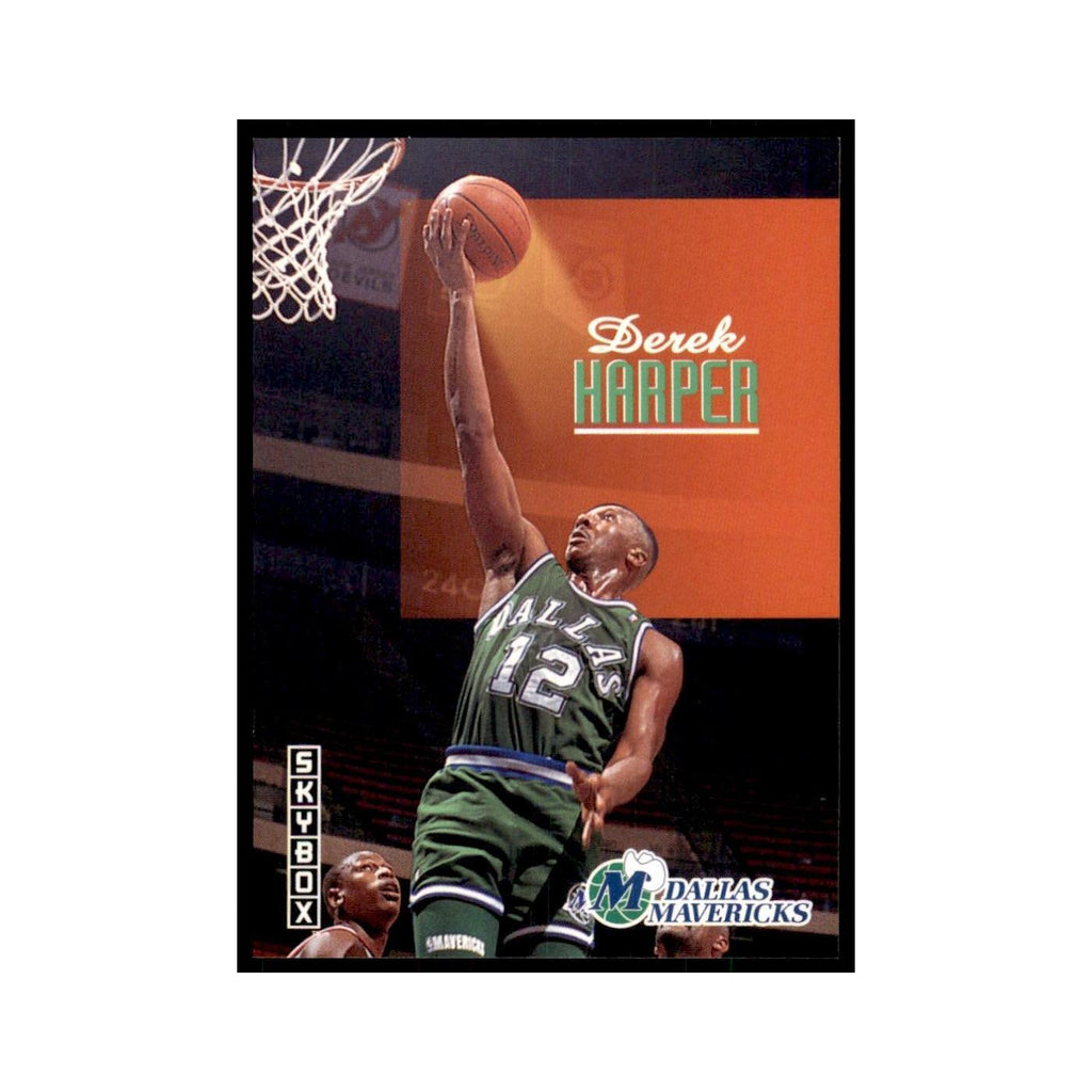 1992 SkyBox Derek Harper Basketball Cards #49