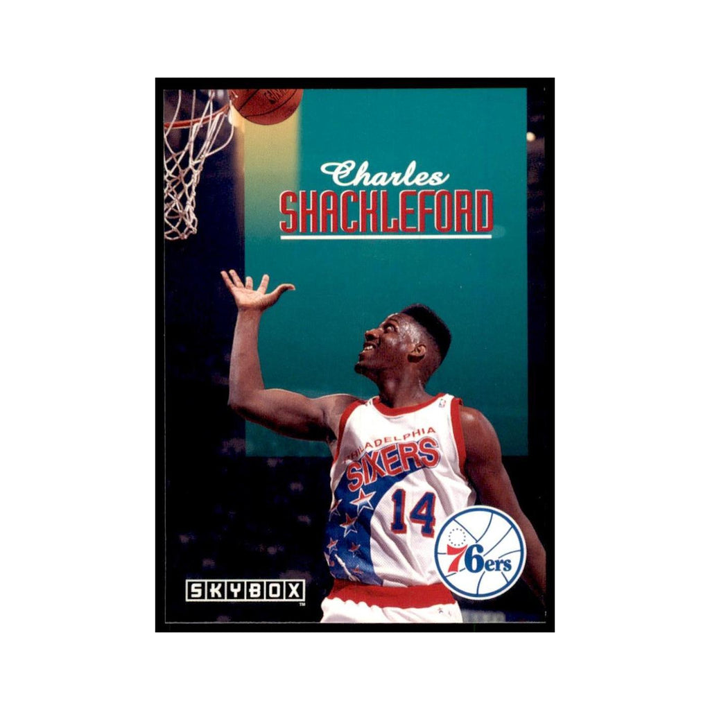 1992 SkyBox Charles Shackleford Basketball Cards #186